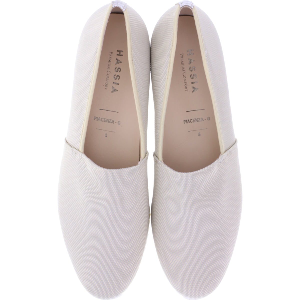Hassia / Piacenza / Platin Stretch / Wechselfußbett / Art: 1-301688-7500 / Damen Slipper