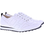 Hassia / Barcelona / Milk-Schwarz Leder / Wechselfußbett / Art: 1-301951-0601 / Damen Sneakers