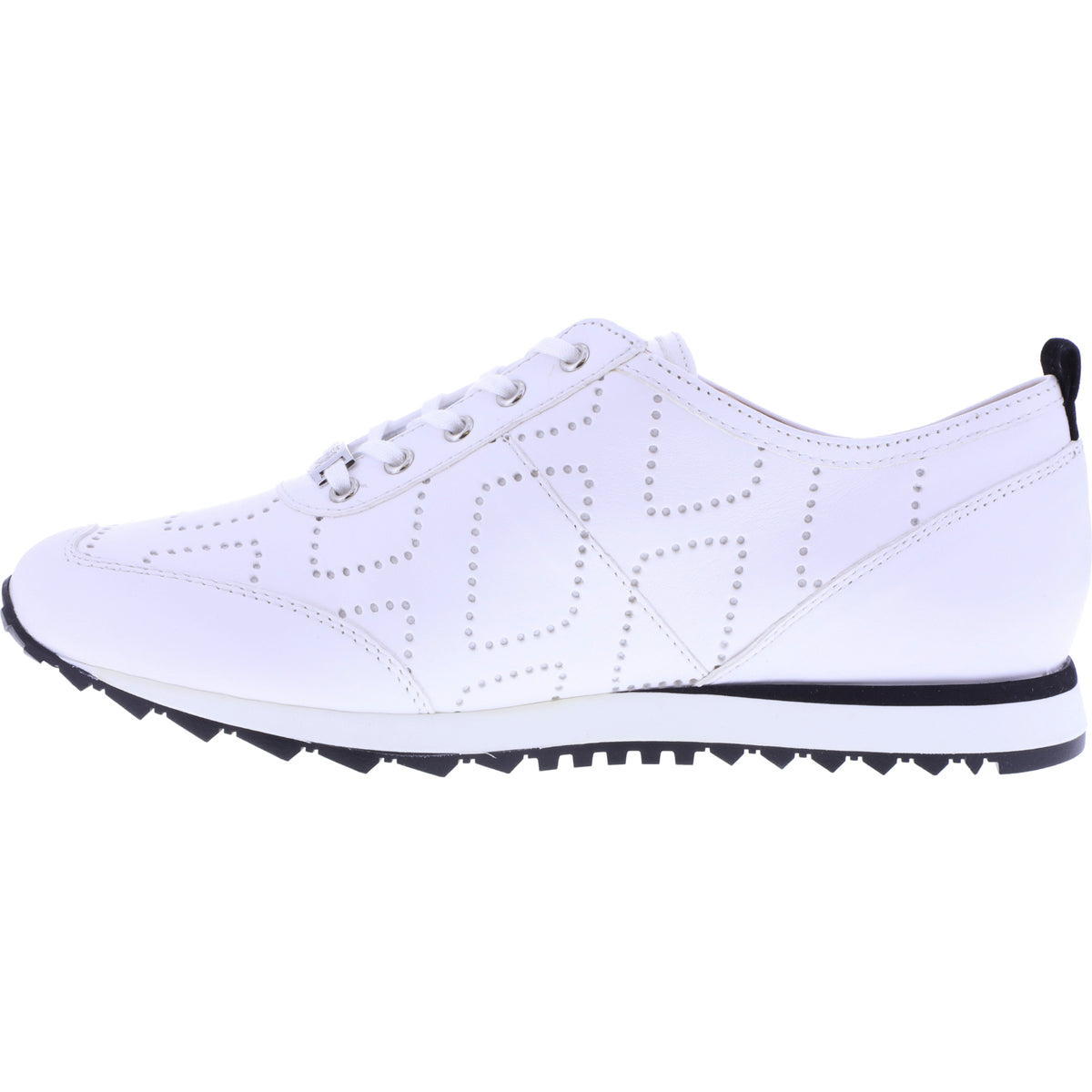 Hassia / Barcelona / Milk-Schwarz Leder / Wechselfußbett / Art: 1-301951-0601 / Damen Sneakers