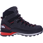 Hanwag / Modell: Makra Pro GTX / Asphalt-Red / Leder / GORE-TEX® / Herren Wanderstiefel