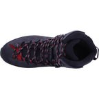 Hanwag / Modell: Makra Pro GTX / Asphalt-Red / Leder / GORE-TEX® / Herren Wanderstiefel