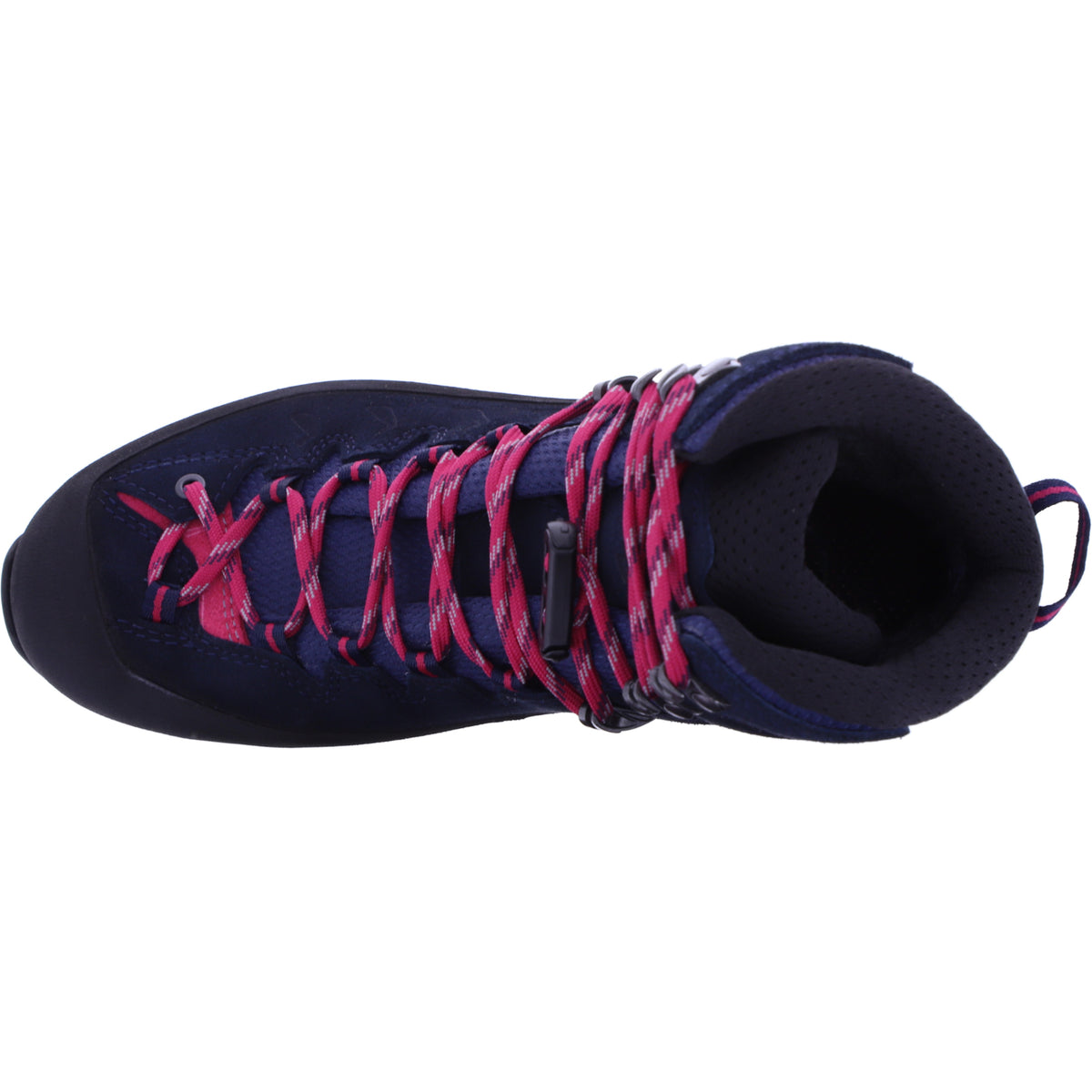 Hanwag / Modell: Makra Pro Lady GTX / Navy-Pink / Leder / GORE-TEX® / Damen Wanderstiefel