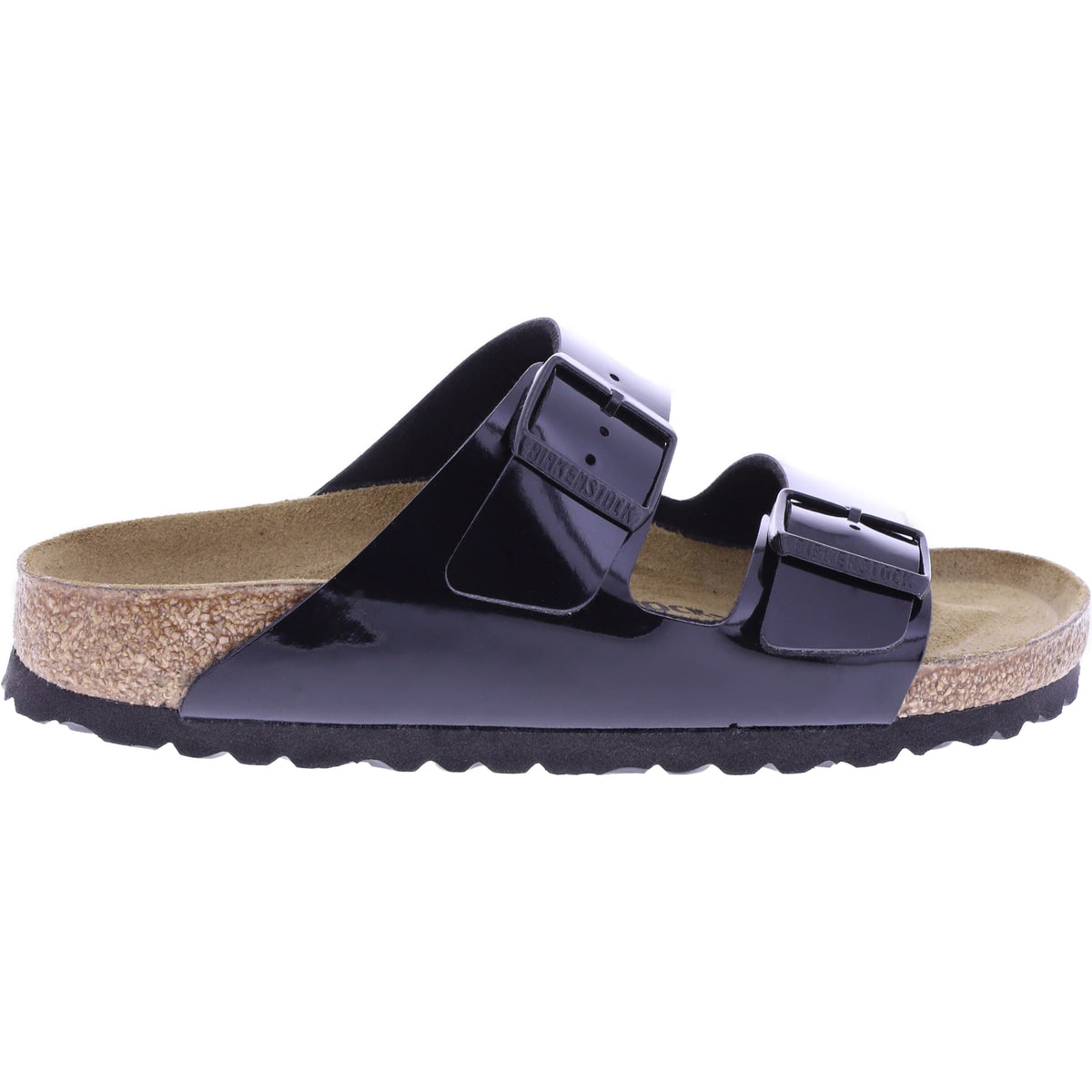 Birkenstock | Arizona | Schwarz Lack | Birko-Flor | Weite: Schmal | 1005292 | Damen