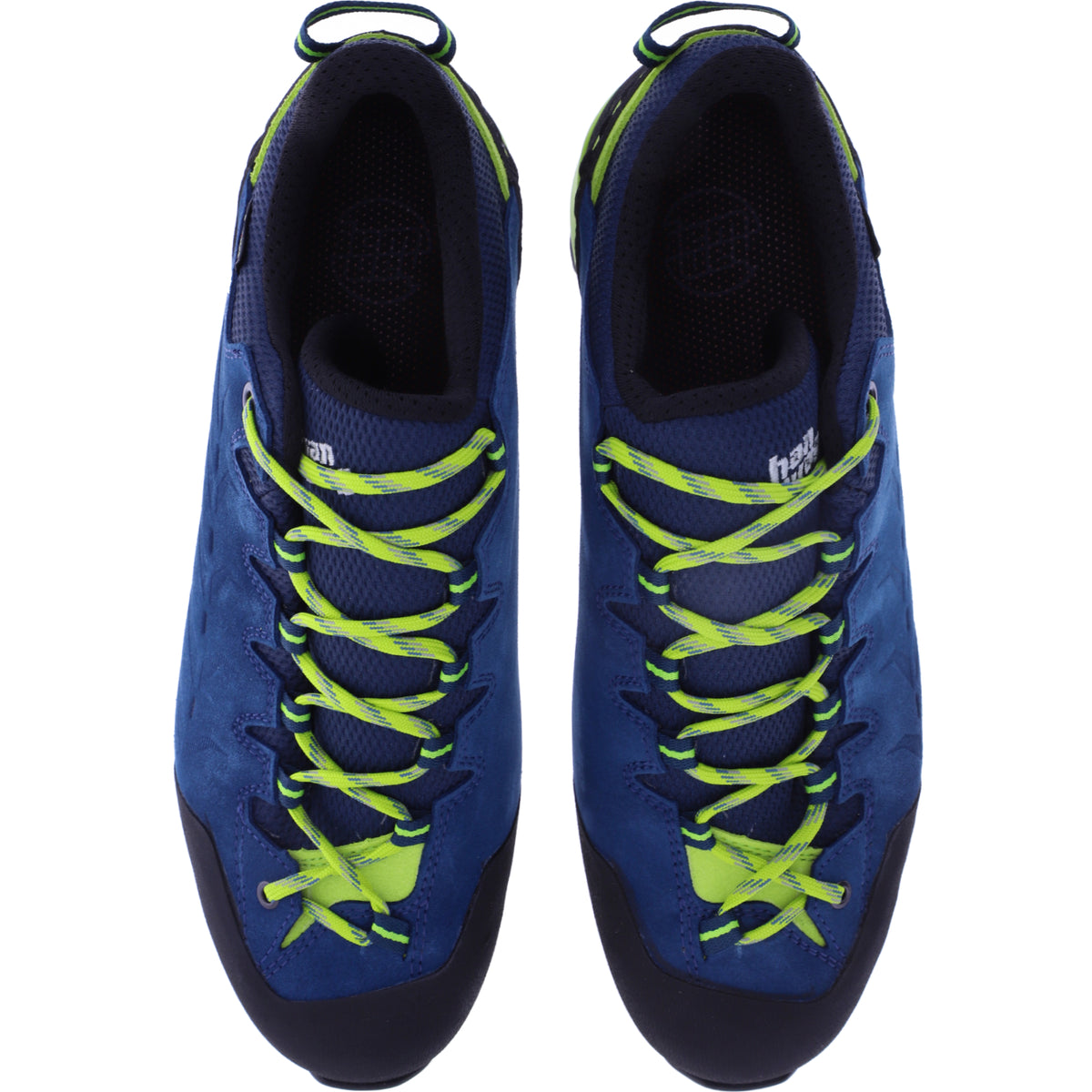 Hanwag / Modell: Makra Pro Low GTX / Seablue/Sulphur / Leder / GORE-TEX® / Herren Wanderschuhe