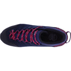 Hanwag / Modell: Makra Pro Low Lady GTX / Navy-Pink / Leder / GORE-TEX® / Damen Wanderschuhe