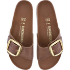 Birkenstock | Madrid Big Buckle | Cognac-Braun | Leder | Weite: Schmal | 1006525 | Damen Sandalen