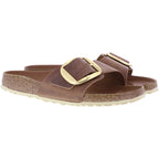 Birkenstock | Madrid Big Buckle | Cognac-Braun | Leder | Weite: Schmal | 1006525 | Damen Sandalen
