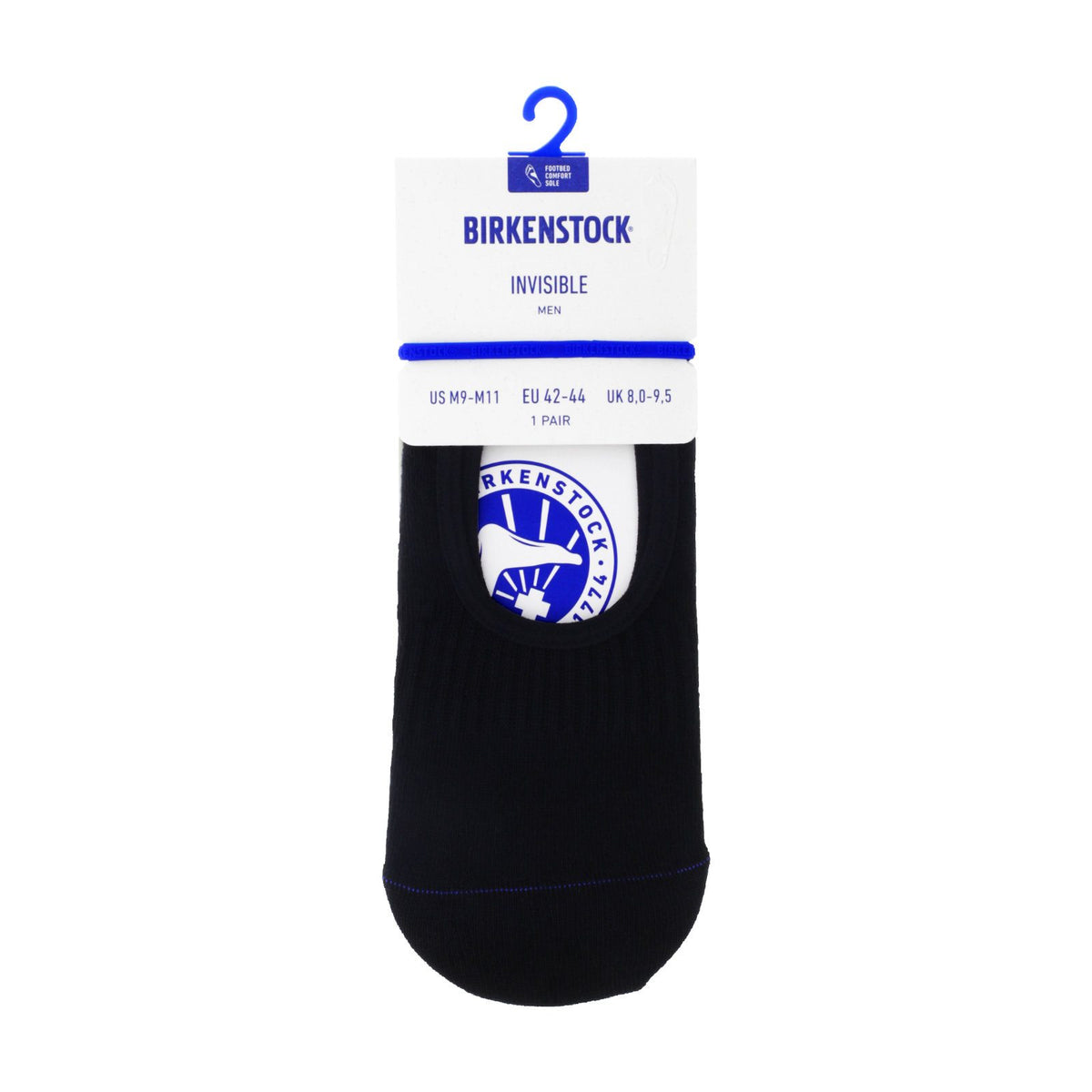 Birkenstock Herren Socken - Cotton Sole Invisible - Schwarz - Birkenstock Füßlinge