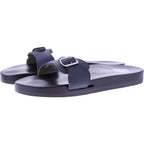 Berkemann / Original-Sandale / Dunkelblau Glattleder / Sohle: Braun / Art: 10100-300 / Unisex