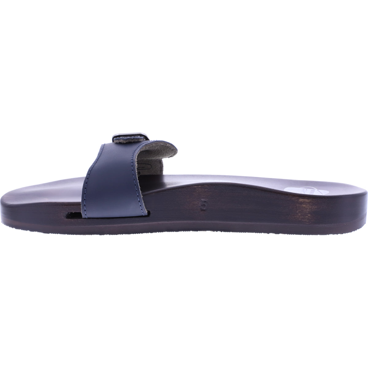 Berkemann / Original-Sandale / Dunkelblau Glattleder / Sohle: Braun / Art: 10100-300 / Unisex