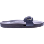 Berkemann / Original-Sandale / Dunkelblau Glattleder / Sohle: Braun / Art: 10100-300 / Unisex