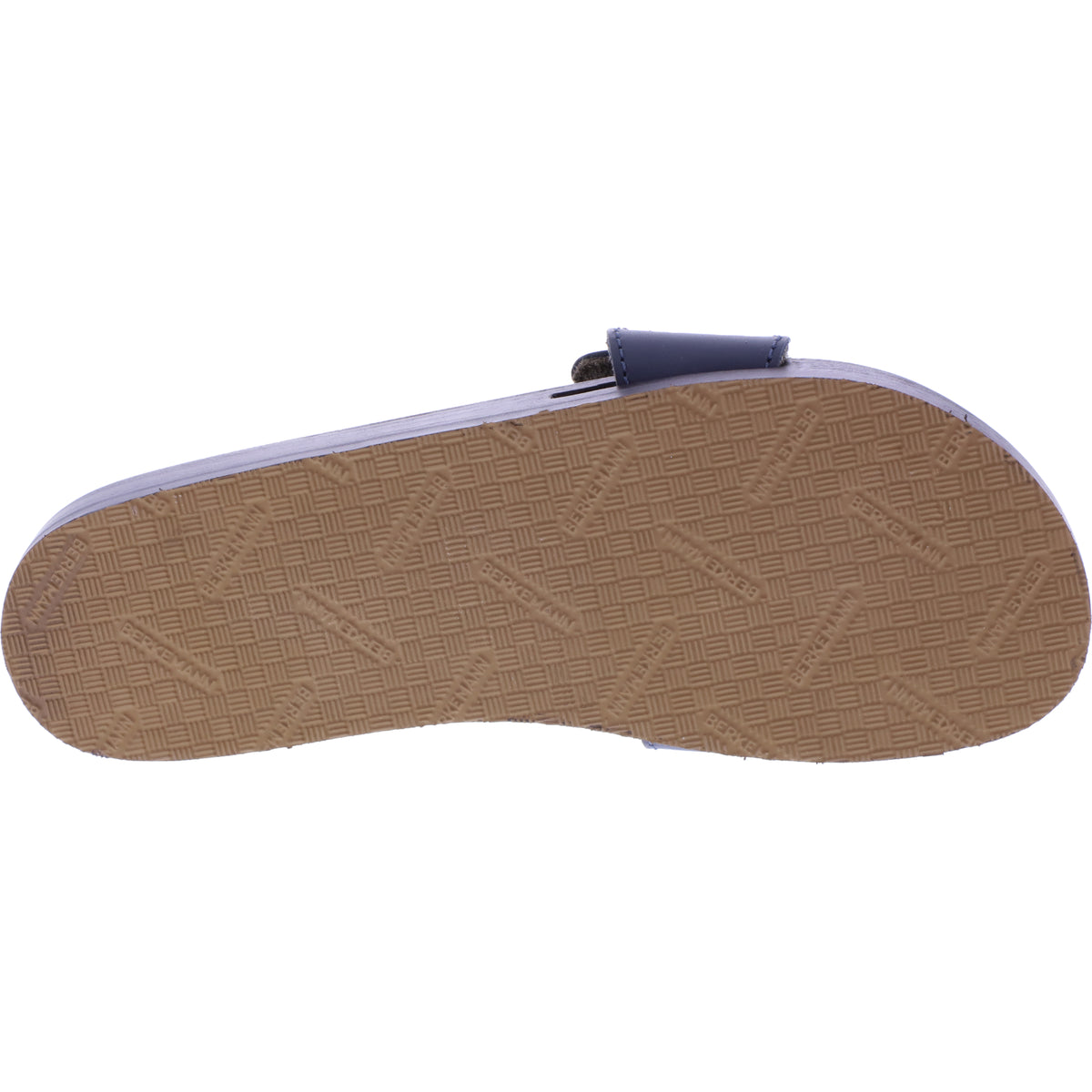 Berkemann / Original-Sandale / Dunkelblau Glattleder / Sohle: Braun / Art: 10100-300 / Unisex