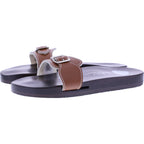 Berkemann / Original-Sandale / Braun Glattleder / Sohle: Braun / Art: 10100-400 / Unisex