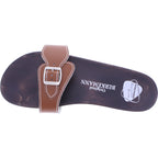 Berkemann / Original-Sandale / Braun Glattleder / Sohle: Braun / Art: 10100-400 / Unisex