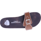 Berkemann / Original-Sandale / Braun Glattleder / Sohle: Braun / Art: 10100-400 / Unisex
