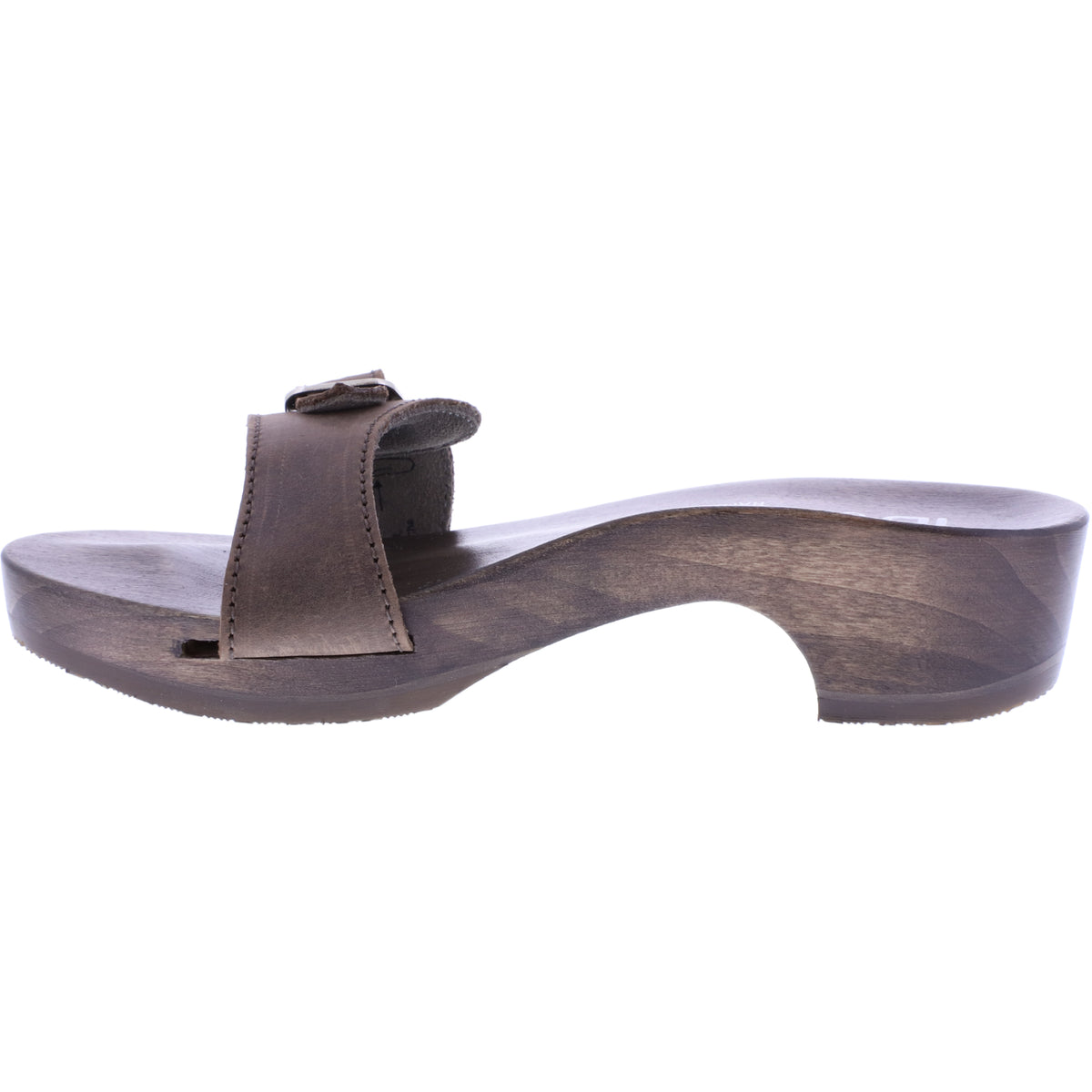 Berkemann / Hamburg-Sandale / Dunkelbraun Fettleder / Sohle: Braun / Art: 10102-480 / Unisex