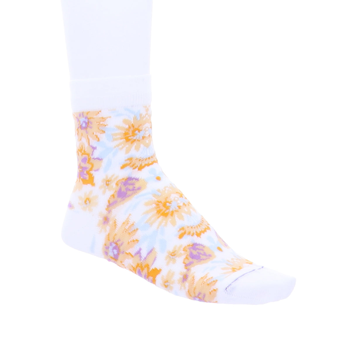 Birkenstock Damen Socken - Cotton Flowers - White Flowers