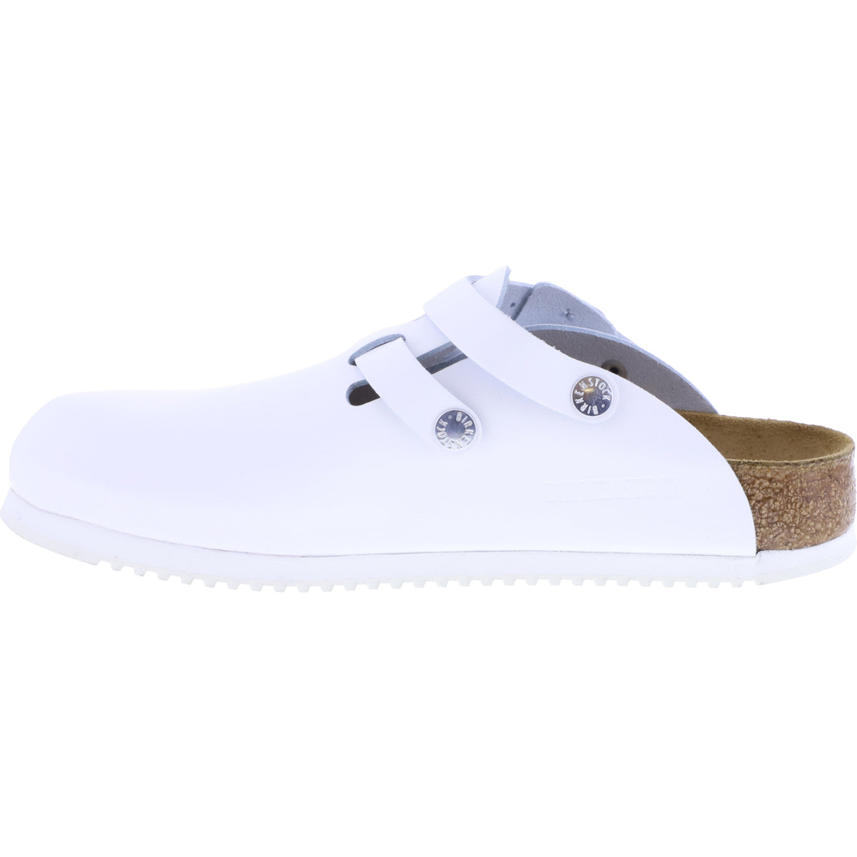 Birkenstock / Modell: Kay SL / Weiß Leder / Weite: Schmal / Art: 1018229 / mit Superlaufsohle