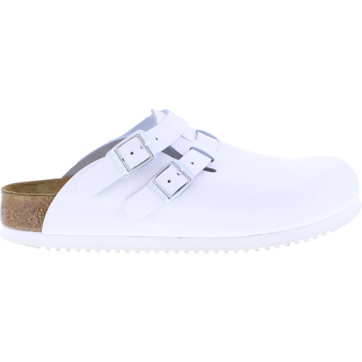 Birkenstock / Modell: Kay SL / Weiß Leder / Weite: Schmal / Art: 1018229 / mit Superlaufsohle