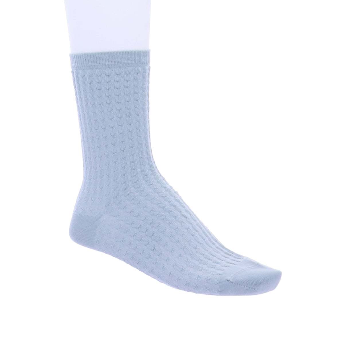 Birkenstock Damen Socken - Structured Dot - Dusty Teal/Hellblau