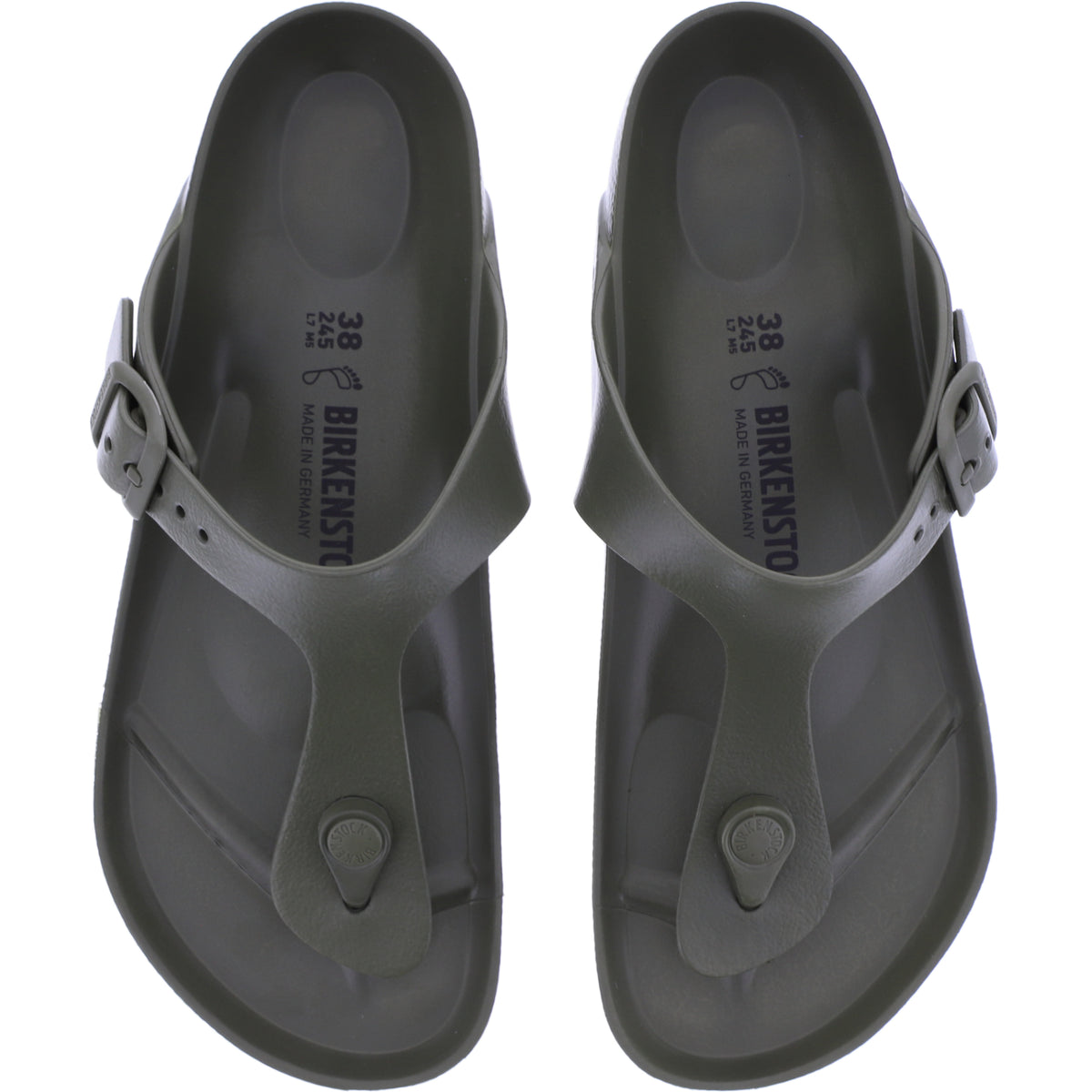 Birkenstock | Gizeh EVA | Khaki-Olive | Weite: Normal | 1019143 | Unisex Badeschuhe