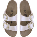 Birkenstock | Arizona Big Buckle | Graceful Pearl White | Birko-Flor | Weite: Schmal | 1020021