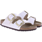 Birkenstock | Arizona Big Buckle | Graceful Pearl White | Birko-Flor | Weite: Schmal | 1020021