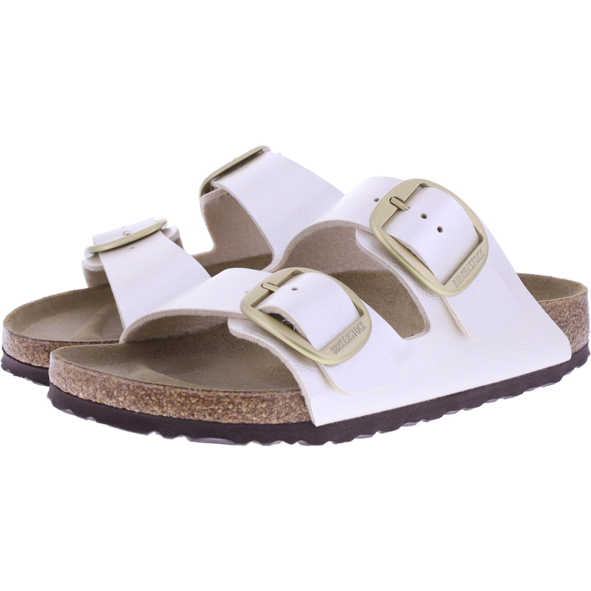 Birkenstock | Arizona Big Buckle | Graceful Pearl White | Birko-Flor | Weite: Schmal | 1020021