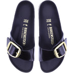 Birkenstock | Madrid Big Buckle | High Shine Black | Leder | Weite: Schmal | 1022650 | Damen