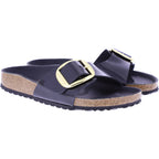 Birkenstock | Madrid Big Buckle | High Shine Black | Leder | Weite: Schmal | 1022650 | Damen
