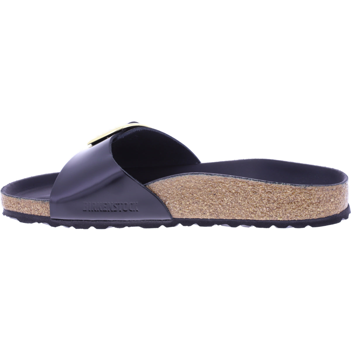 Birkenstock | Madrid Big Buckle | High Shine Black | Leder | Weite: Schmal | 1022650 | Damen