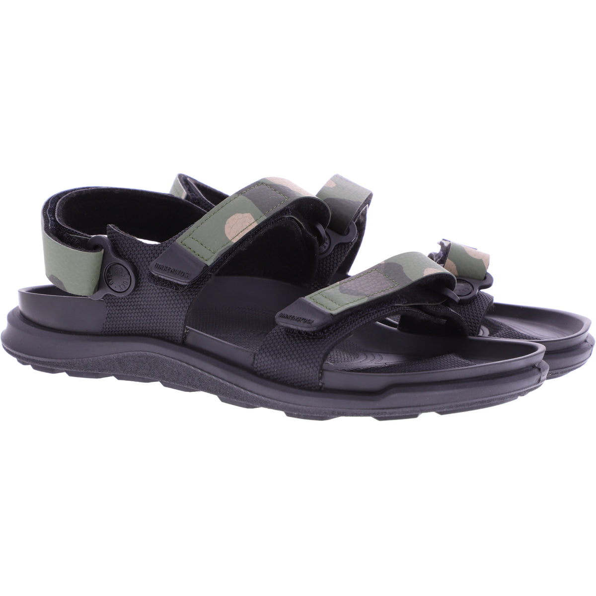 Birkenstock Crosstown / Modell: Kalahari / Schwarz-Camouflage / Weite: Normal / Art: 1022665 / Damen