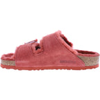 Birkenstock / Modell: Arizona mit Lammfell / Sienna Red Leder / Weite: Normal / 1025665 / Unisex