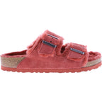 Birkenstock / Modell: Arizona mit Lammfell / Sienna Red Leder / Weite: Normal / 1025665 / Unisex