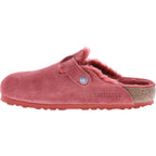 Birkenstock / Modell: Boston mit Lammfell / Sienna Red Leder / Weite: Normal / 1025685 / Clogs