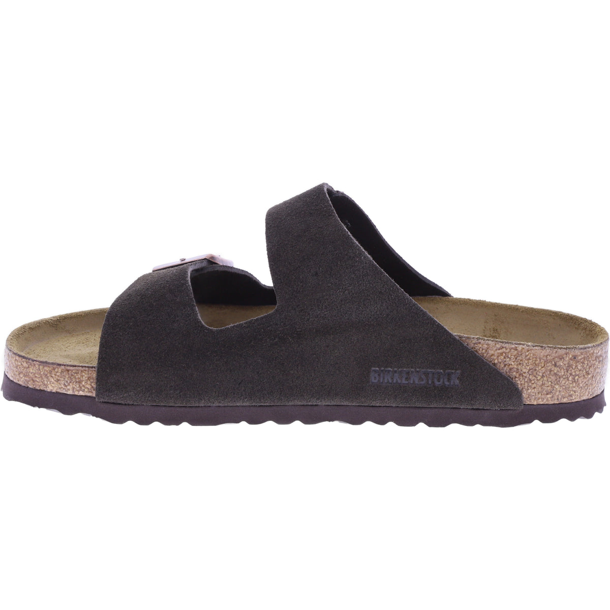 Birkenstock | Arizona | Mocca-Braun | Veloursleder | Weite: Normal | 1027077 | Herren Pantoletten