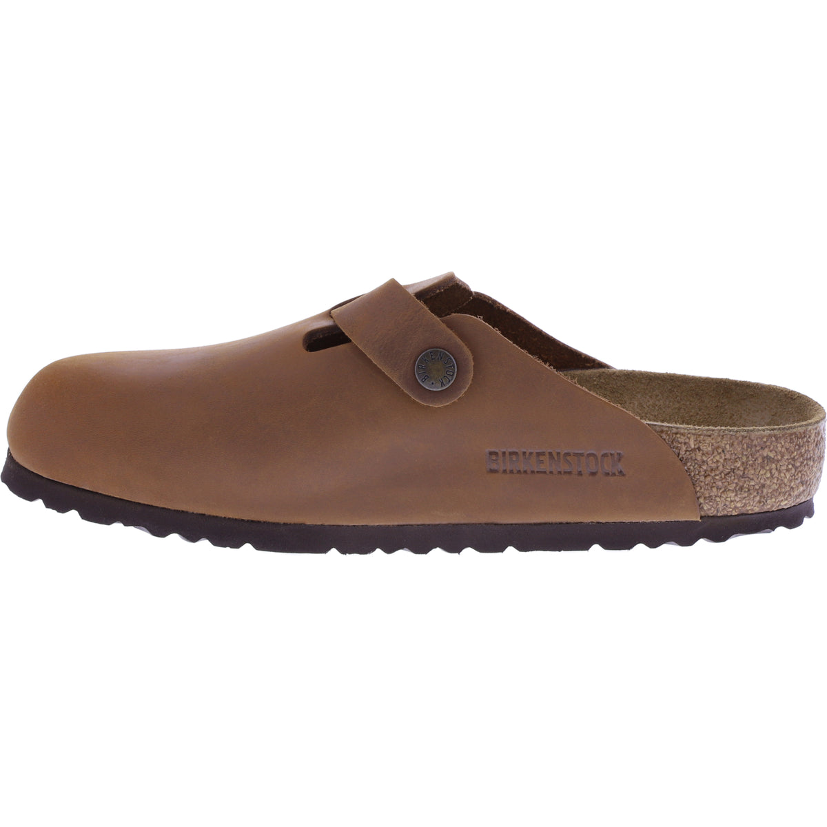 Birkenstock | Boston | Cognac-Braun Fettleder | Weite: Normal | 1028179 | Unisex Clogs