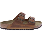 Birkenstock | Arizona | Cognac-Braun | Naturleder | Weite: Normal | 1028272 | Herren Pantoletten
