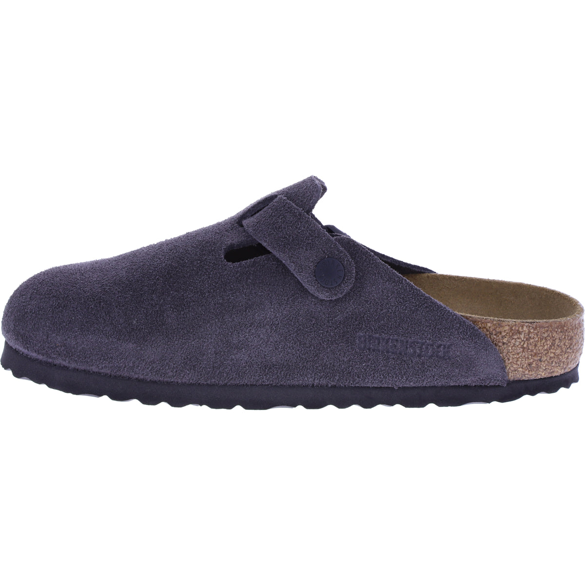 Birkenstock | Boston | Velvet Gray-Anthrazit Veloursleder | Weite: Normal | 1028602 | Unisex Clogs
