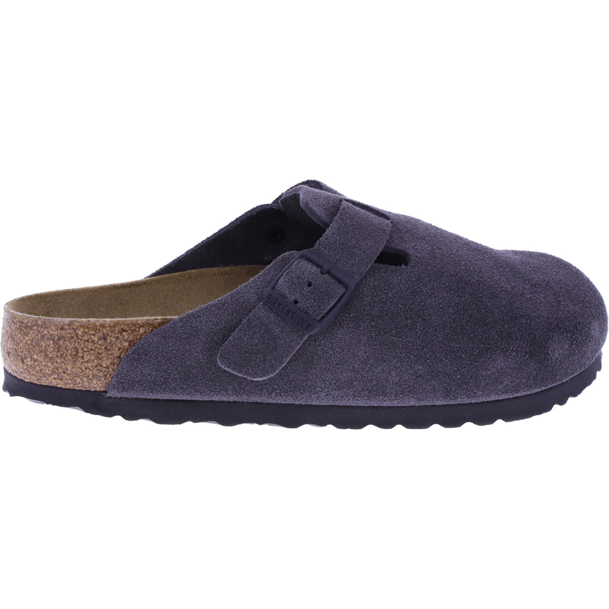 Birkenstock | Boston | Velvet Gray-Anthrazit Veloursleder | Weite: Normal | 1028602 | Unisex Clogs