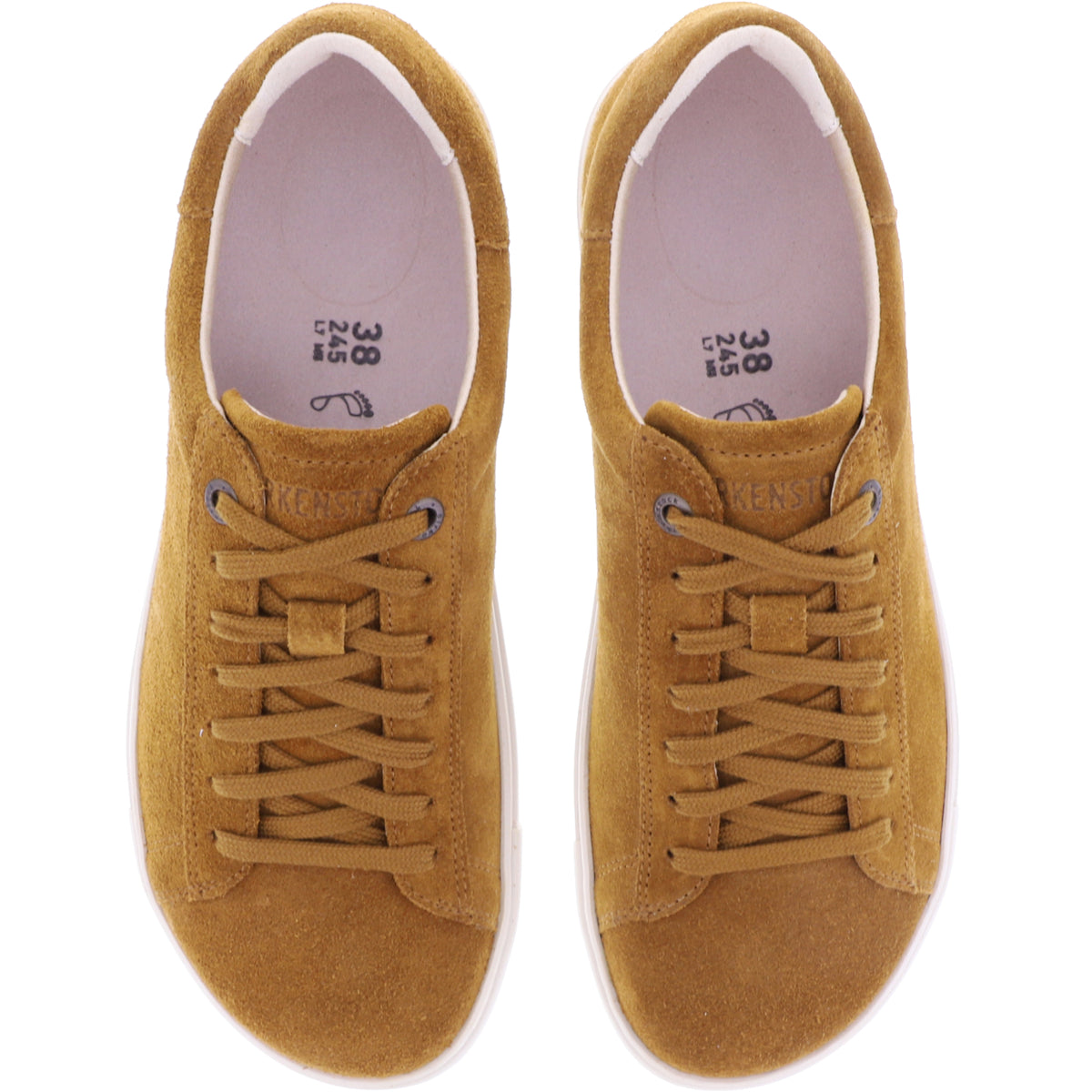 Birkenstock | Bend Low | Mink-Cognac | Veloursleder | Weite: Normal | 1028607 | Unisex Sneaker