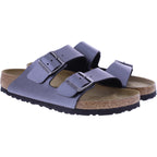 Birkenstock | Arizona | Schwarz Metallic | Birko-Flor | Weite: Normal | 1029233 | Damen Pantoletten