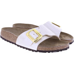 Birkenstock | Catalina Cushion Buckle | Graceful Pearl White | Birko-Flor | Weite: Schmal | 1029393