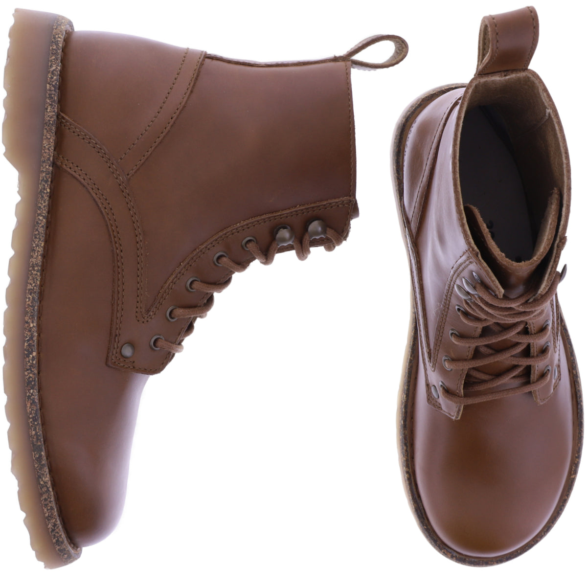 Birkenstock | Bryson | Cognac Naturleder | Weite: Normal | 1030103 | Damen Stiefelette