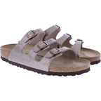 Birkenstock | Florida | Graceful Taupe | Birko-Flor | Weite: Schmal | 1030352 | Damen Pantoletten