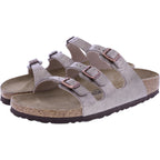 Birkenstock | Florida | Graceful Taupe | Birko-Flor | Weite: Schmal | 1030352 | Damen Pantoletten