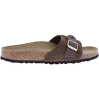 Birkenstock | Oita Braided | Carafe-Braun Velours | Leder | Weite: Schmal | 1031734 | Damen