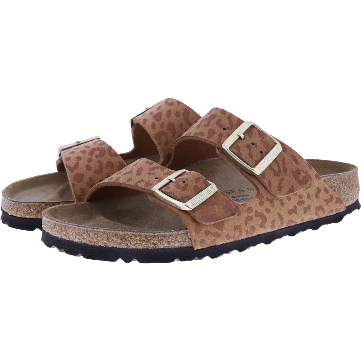 Birkenstock | Arizona | Leo Pecan-Braun | Synthetik | Weite: Schmal | 1031926 | Damen Pantoletten