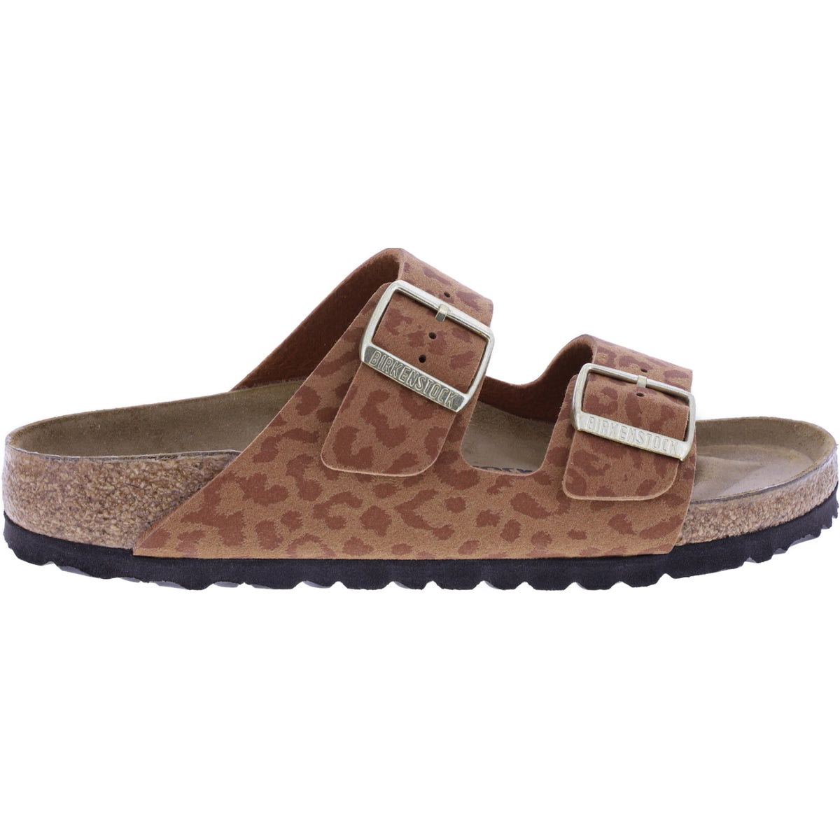 Birkenstock | Arizona | Leo Pecan-Braun | Synthetik | Weite: Schmal | 1031926 | Damen Pantoletten