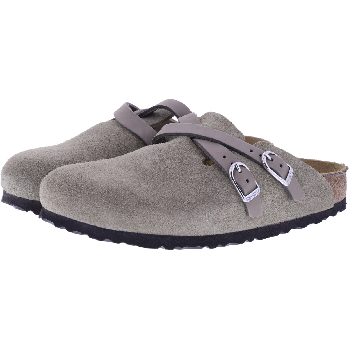 Birkenstock | Blair | Taupe Veloursleder | Weite: Schmal | 1032905 | Damen Clogs